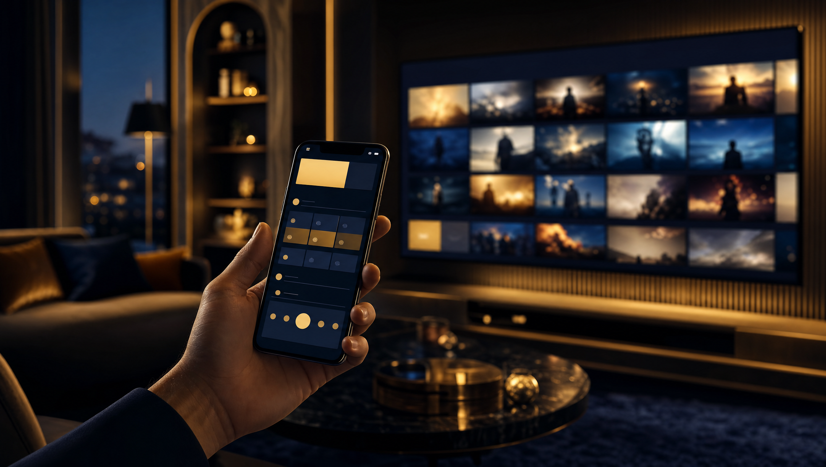 Interface IPTV Smarters Pro configurée avec un abonnement Strong 4K sur plusieurs appareils